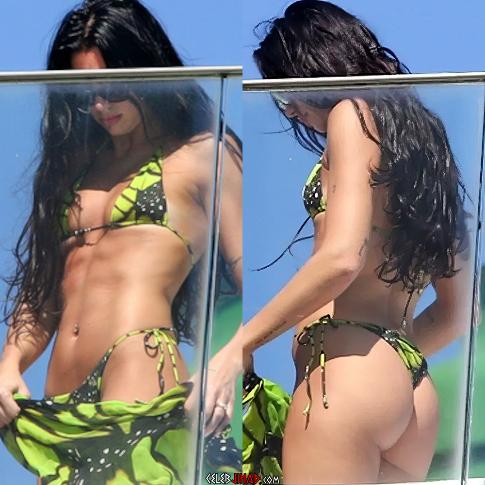 Dua Lipa abs ass bikini