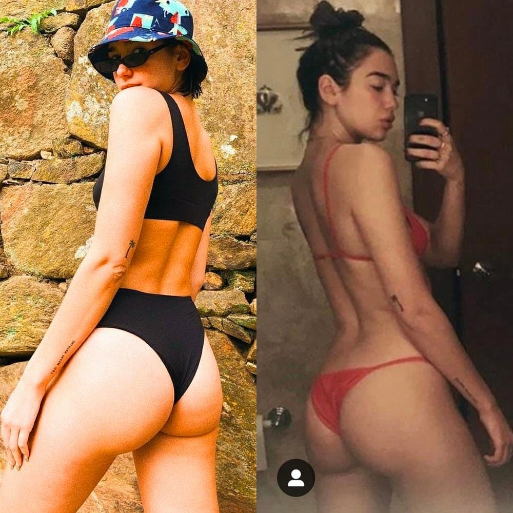 Dua Lipa booty.