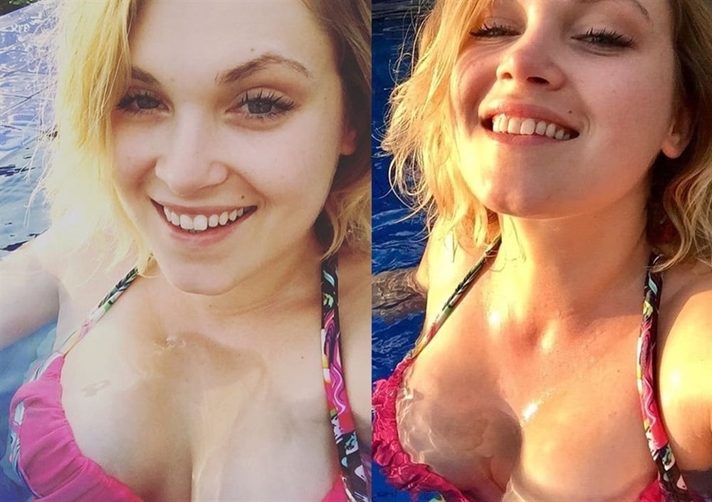 Eliza Taylor Jiggling Her Tits