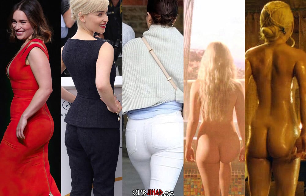 Emilia Clarke ass