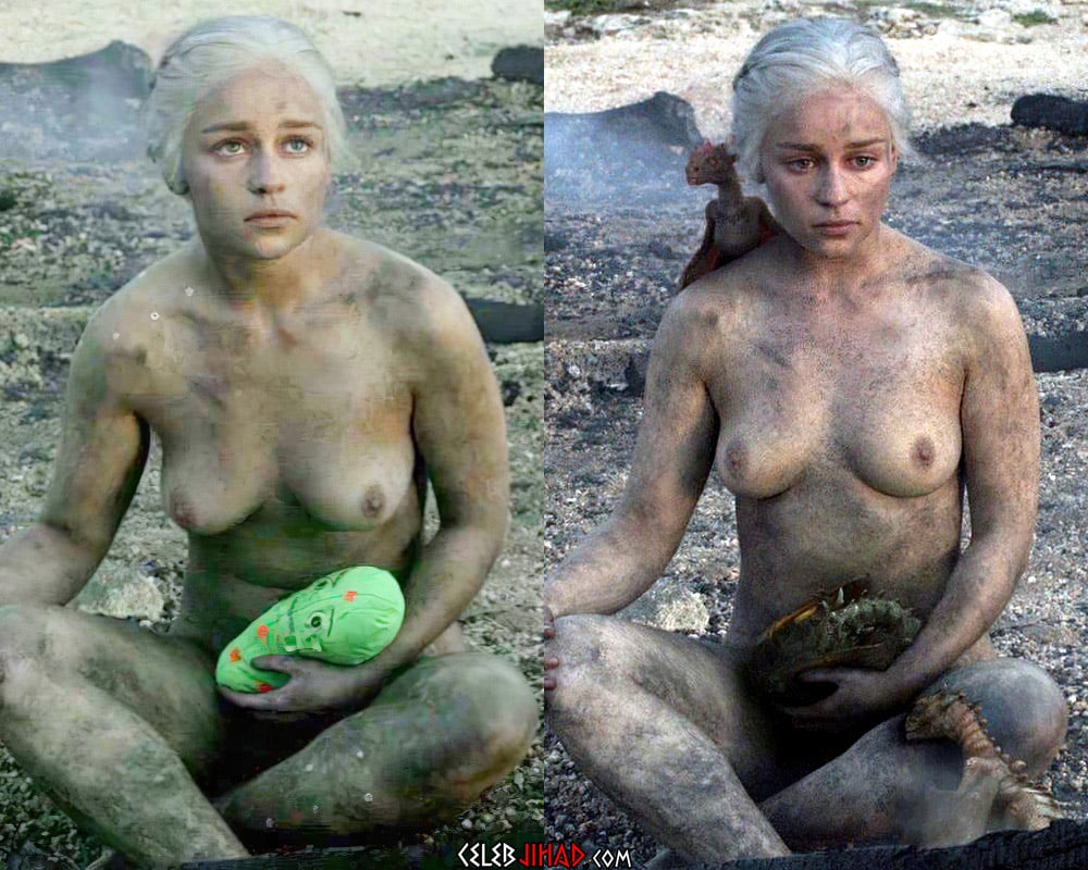 Emilia Clarke nude.