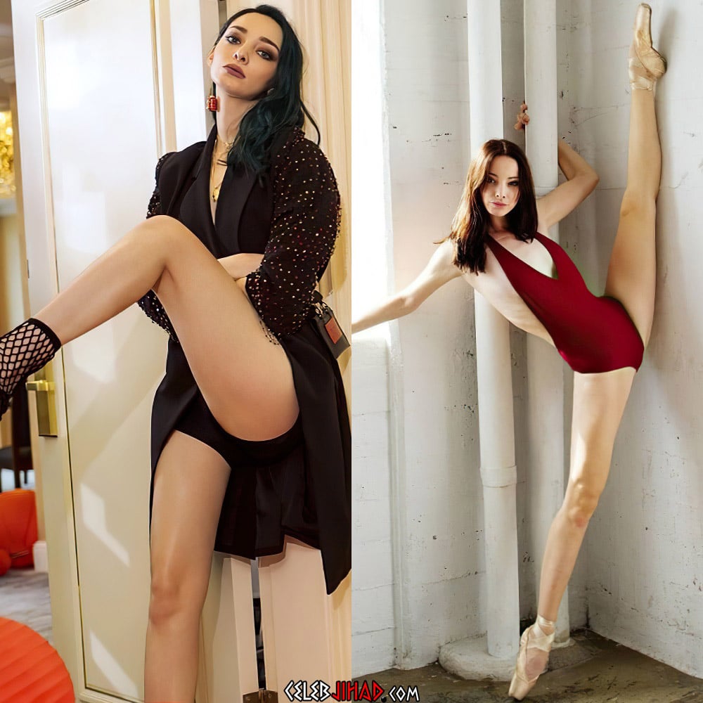 Emma Dumont legs.