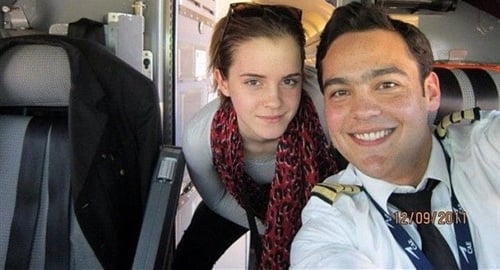 Emma Watson Joins The Mile High Club