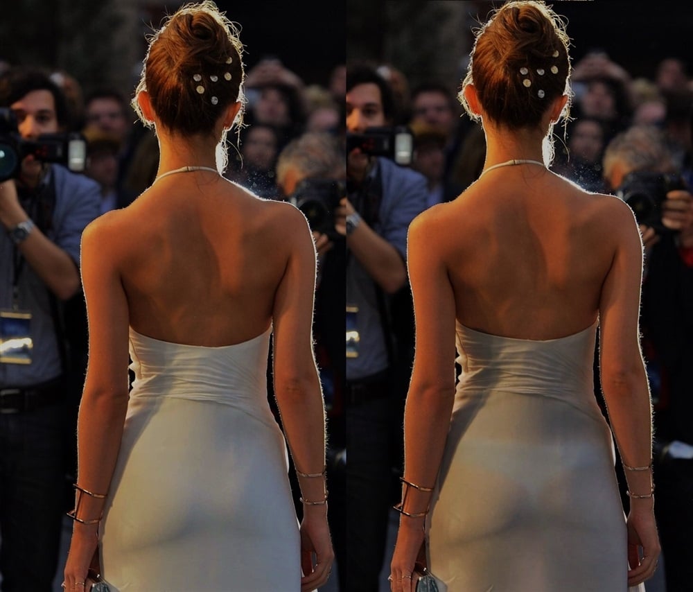 Emma Watson ass thong