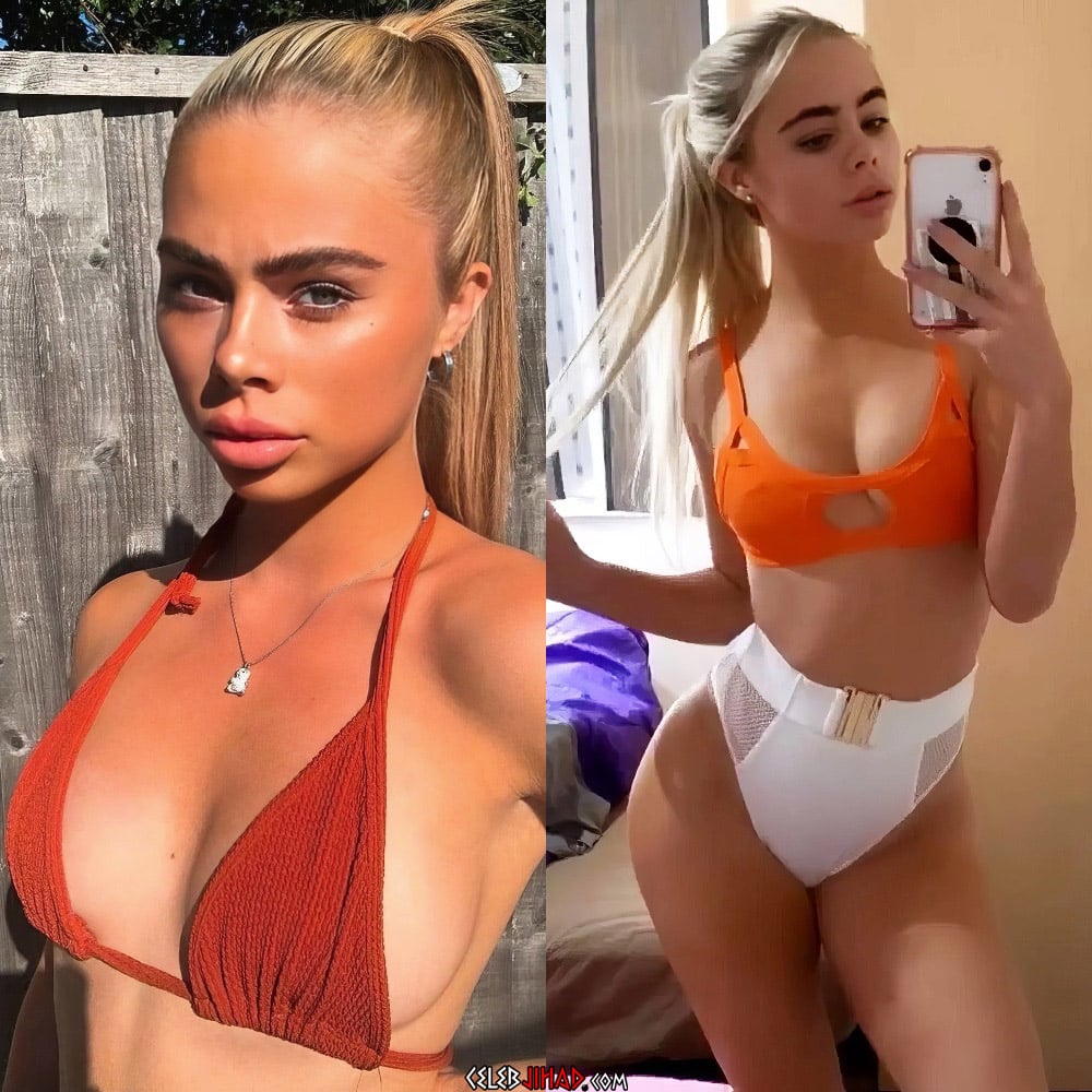 Faith Kelly Nude Tit And Ass Slips On TikTok