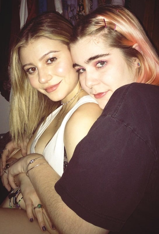 G Hannelius Naked And A Lesbian
