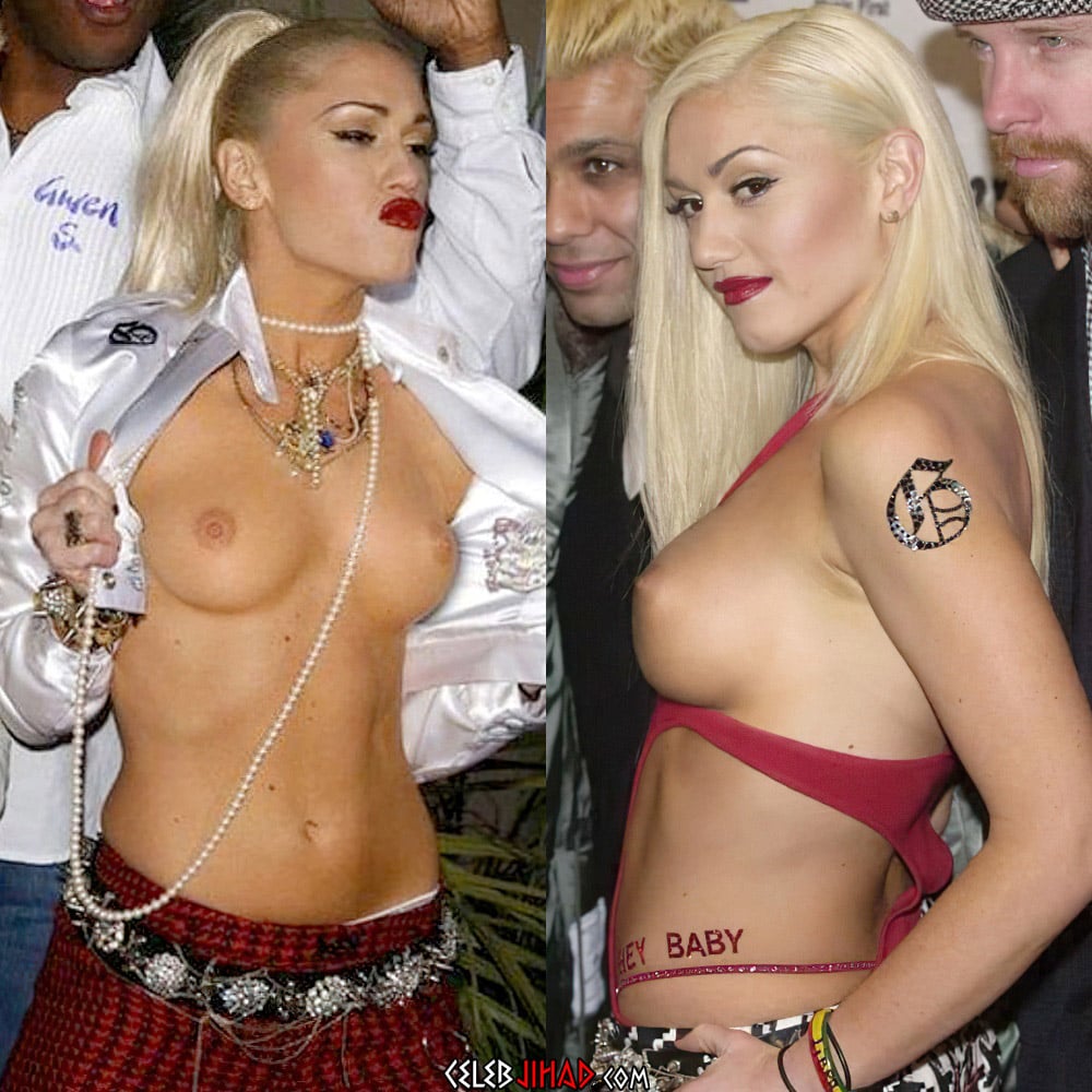 Gwen Stefani nude.