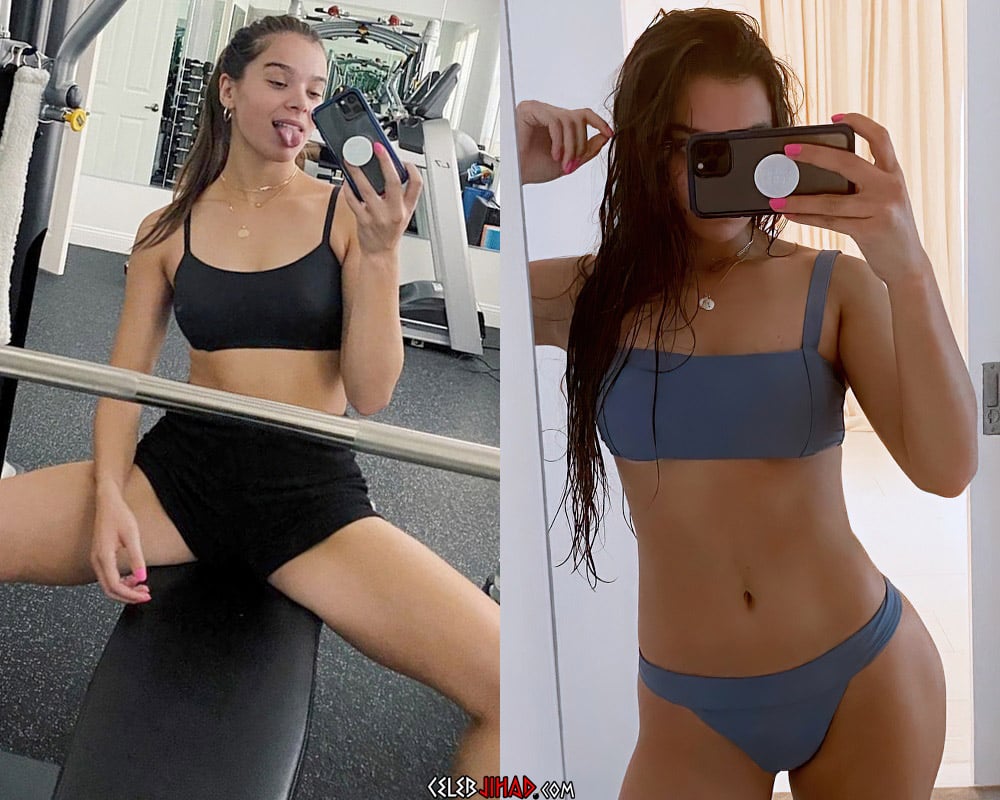 Hailee Steinfeld Abre Las Piernas Y Se Olvida De Usar Pantalones