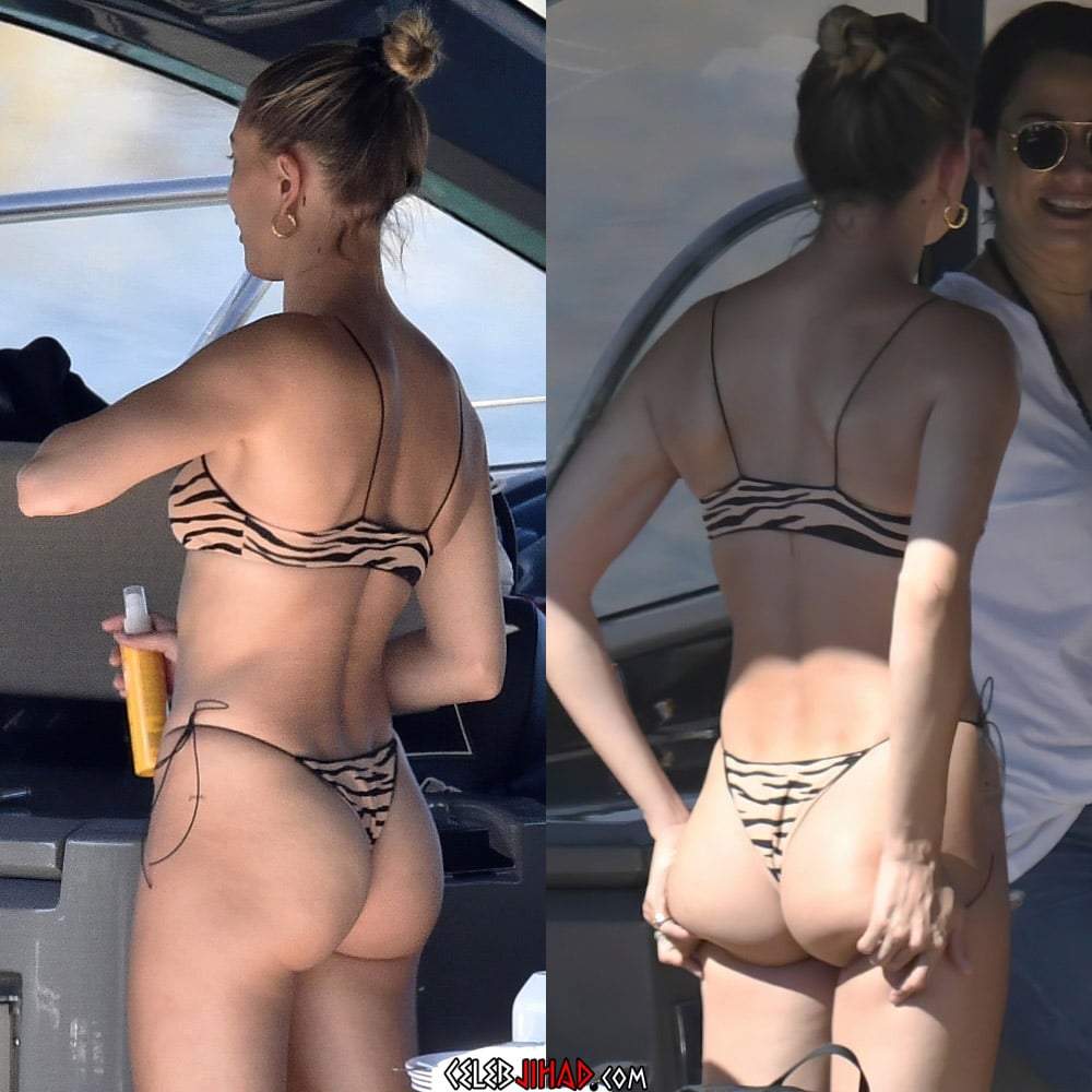 Hailey Baldwin ass