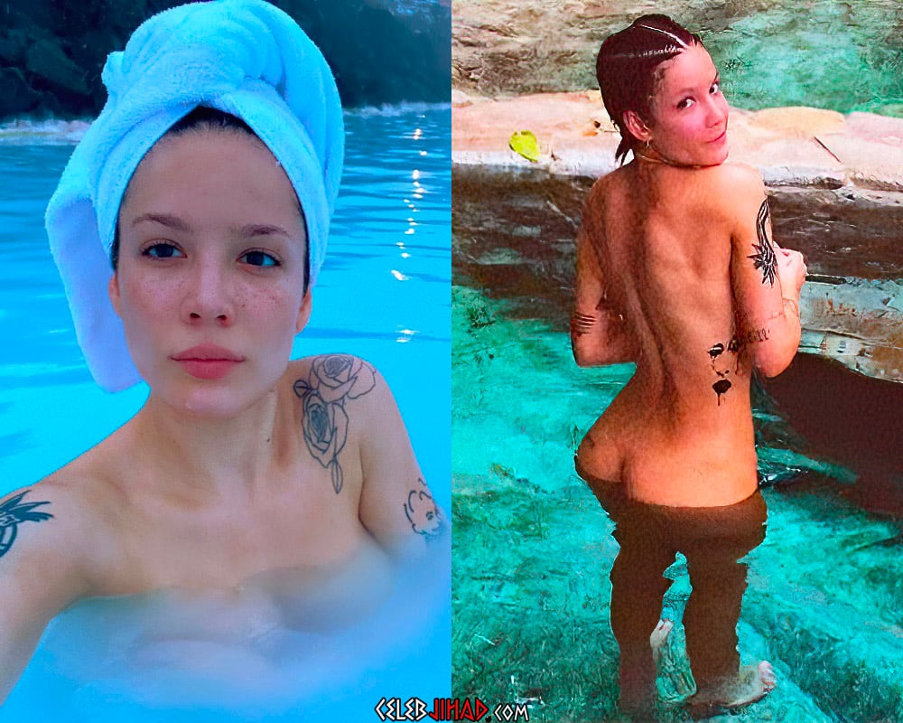 Halsey Nude Tit For Comeback Album