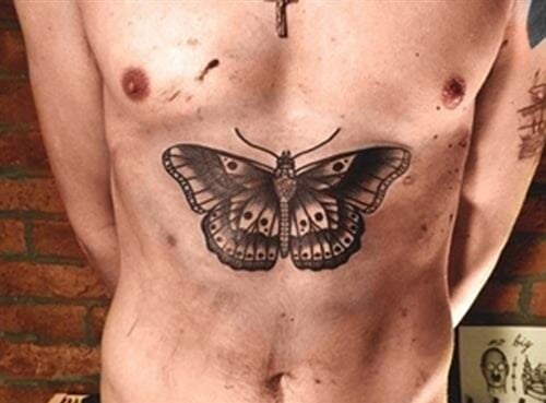 Harry Styles Gets A Huge Tattoo On His Stomach