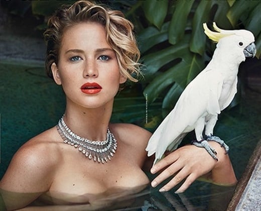 Jennifer Lawrence Topless In Vanity Fair Crying About