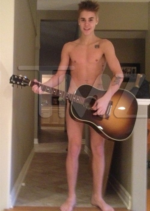 Justin Bieber nude