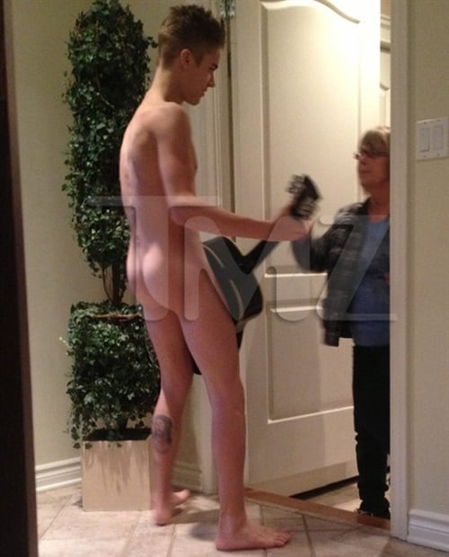 Justin Bieber nude