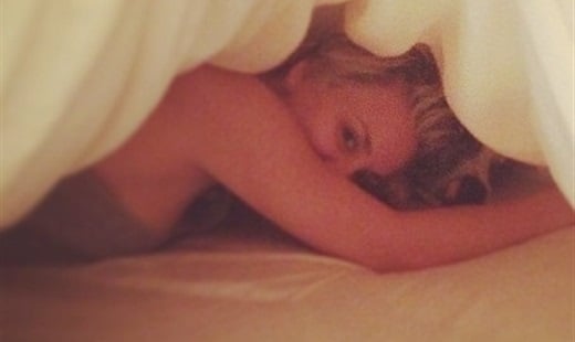 Kaley Cuoco Posts A New Topless Photo