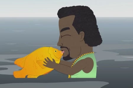 Kanye West gay fish