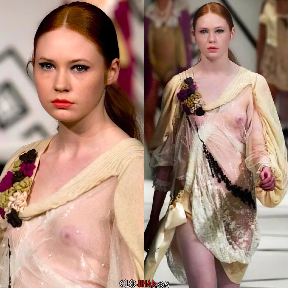 Karen Gillan nipple nude