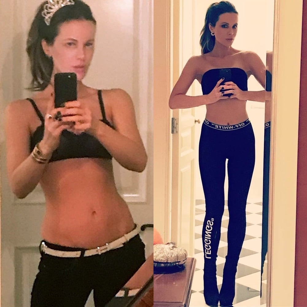 Kate Beckinsale selfies