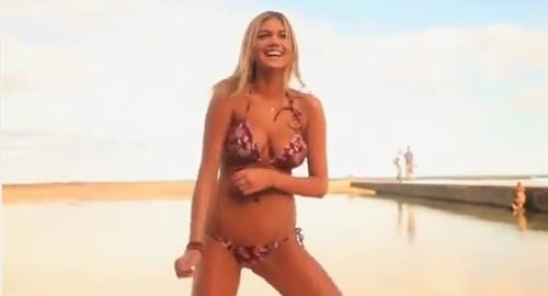 Kate Upton dancing