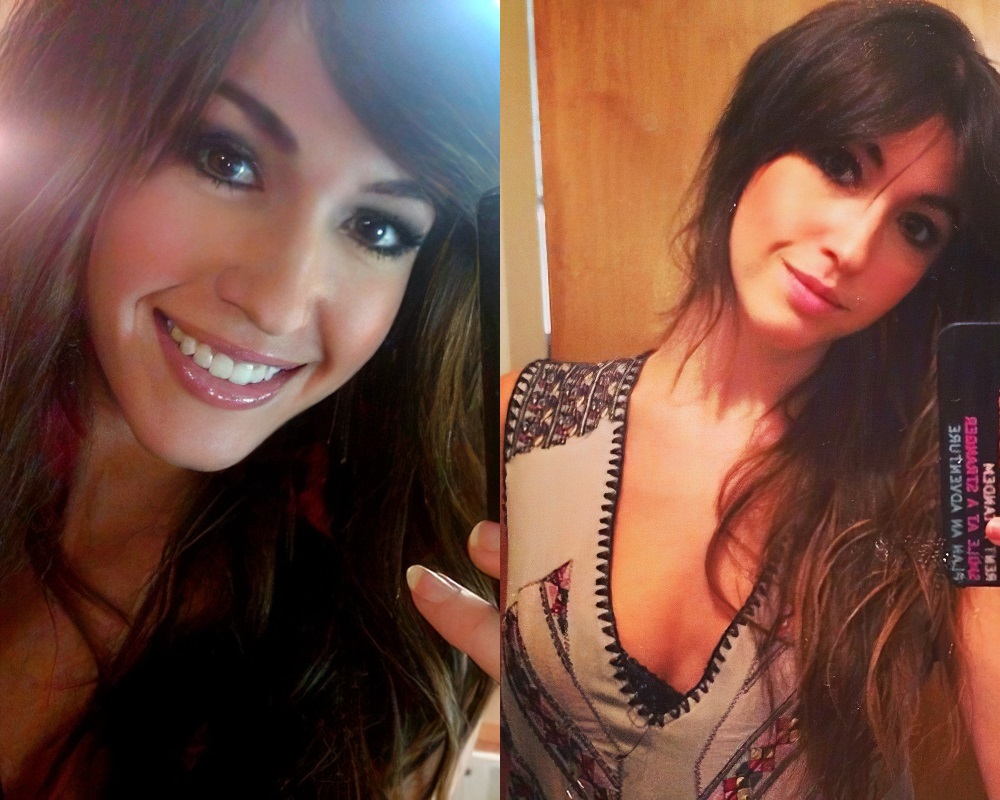 Kate Voegele selife.