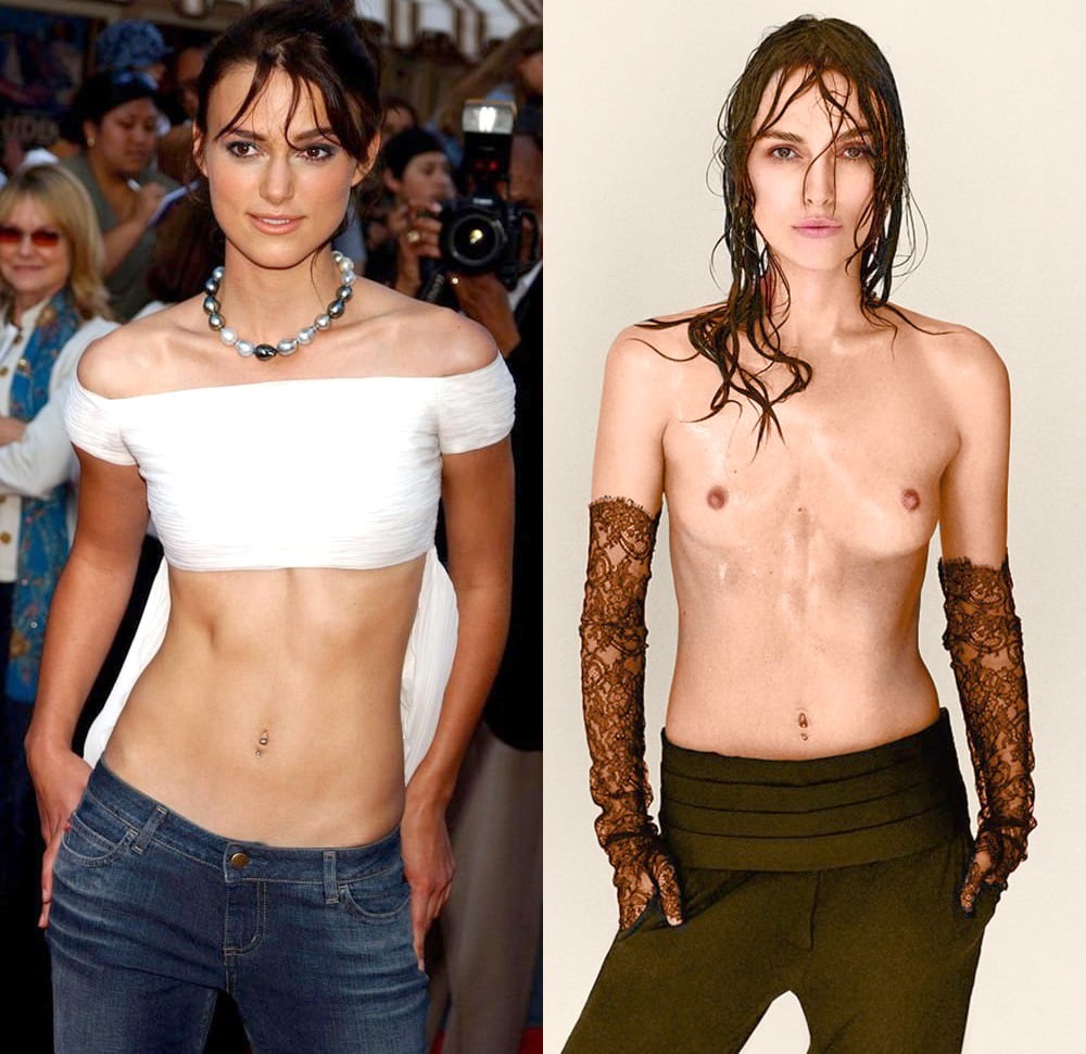 Keira Knightley's Naked Confidence Imageofilia