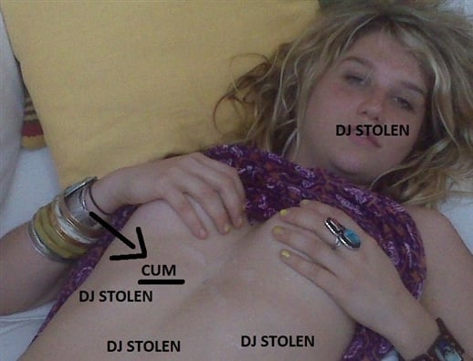 Ke$ha Covered In Cum Pic Leaked