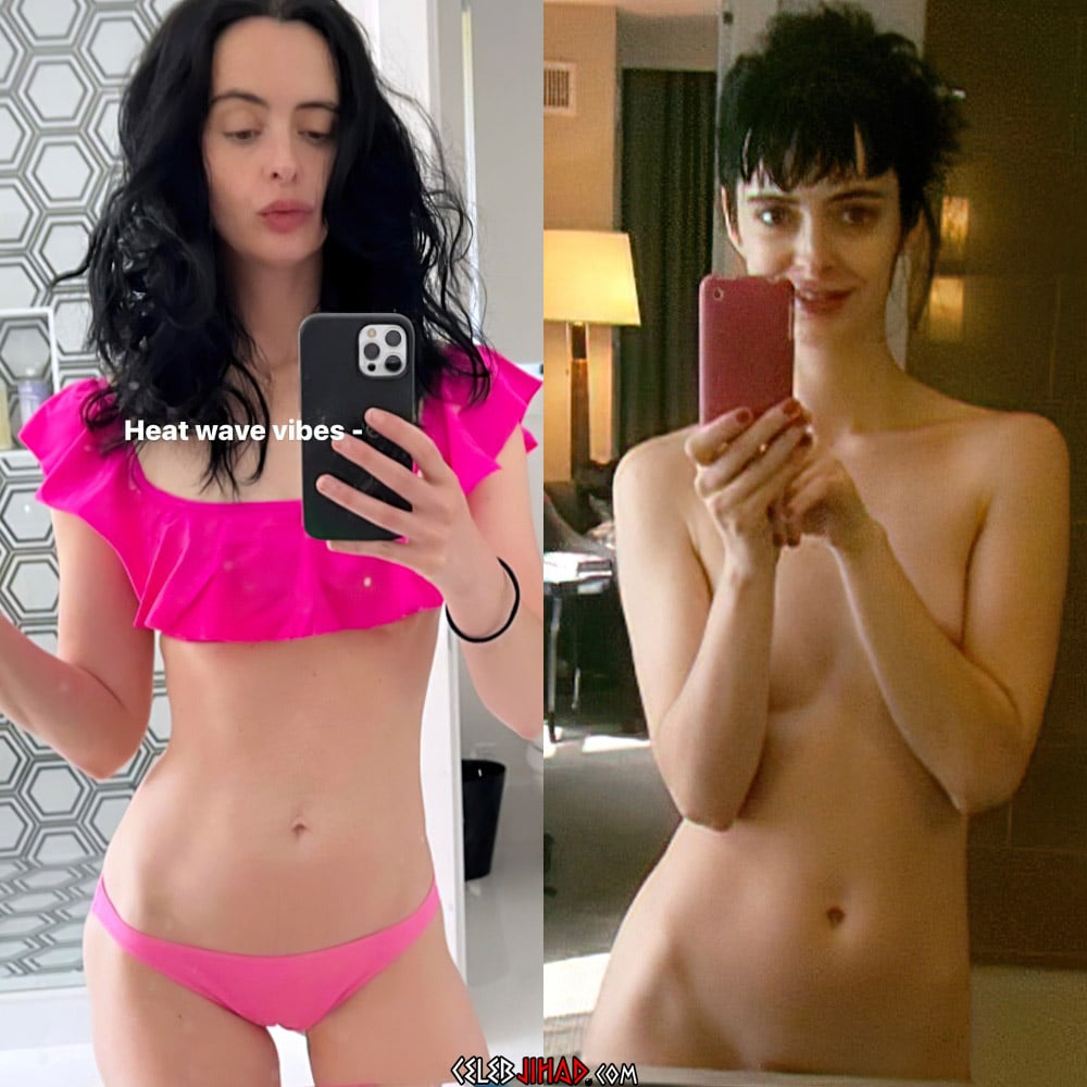 Krysten Ritter Gets Naked Due To Global Warming
