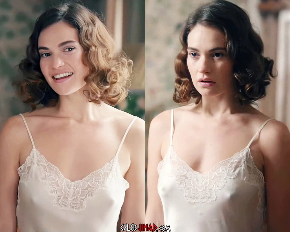 Lily James Nude Scene From 