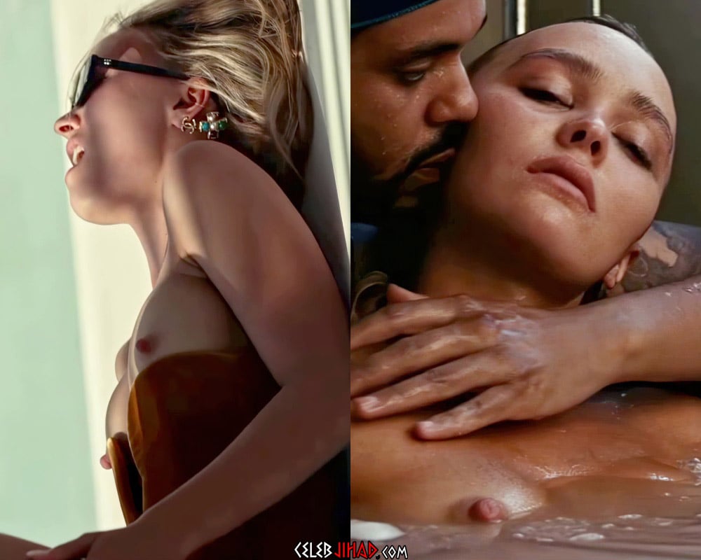 Lily-Rose Depp Nude Scenes From “The Idol” S01E03 In 4K