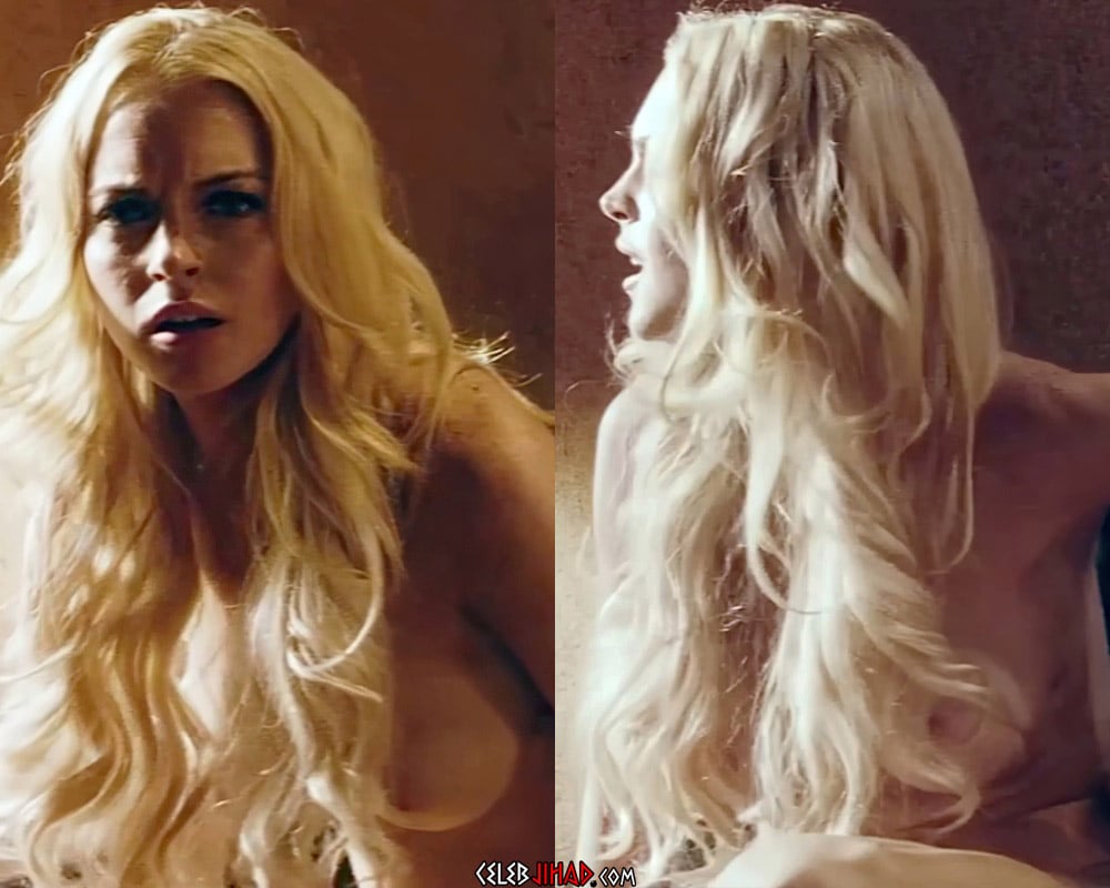 Lindsay Lohan Nude Scene From “Machette” In 4K