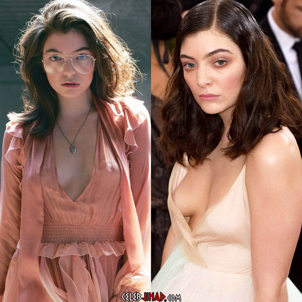 Lorde Shows Off Her Bare Butt Cheeks And Nipples