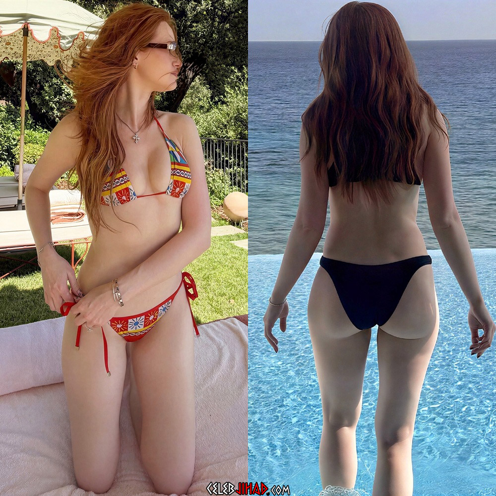 Madelaine Petsch bikini ass