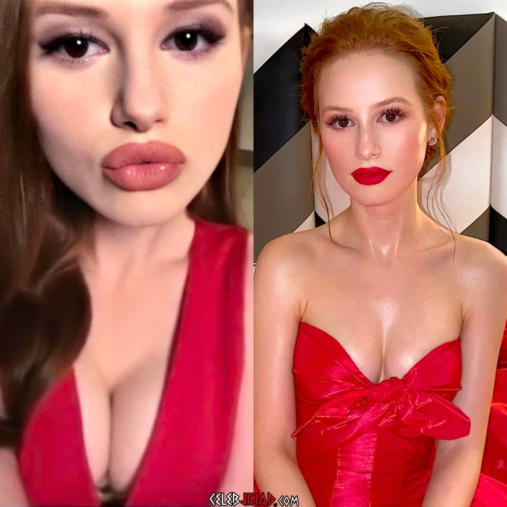 Madelaine Petsch Playing With Her Nude Tits