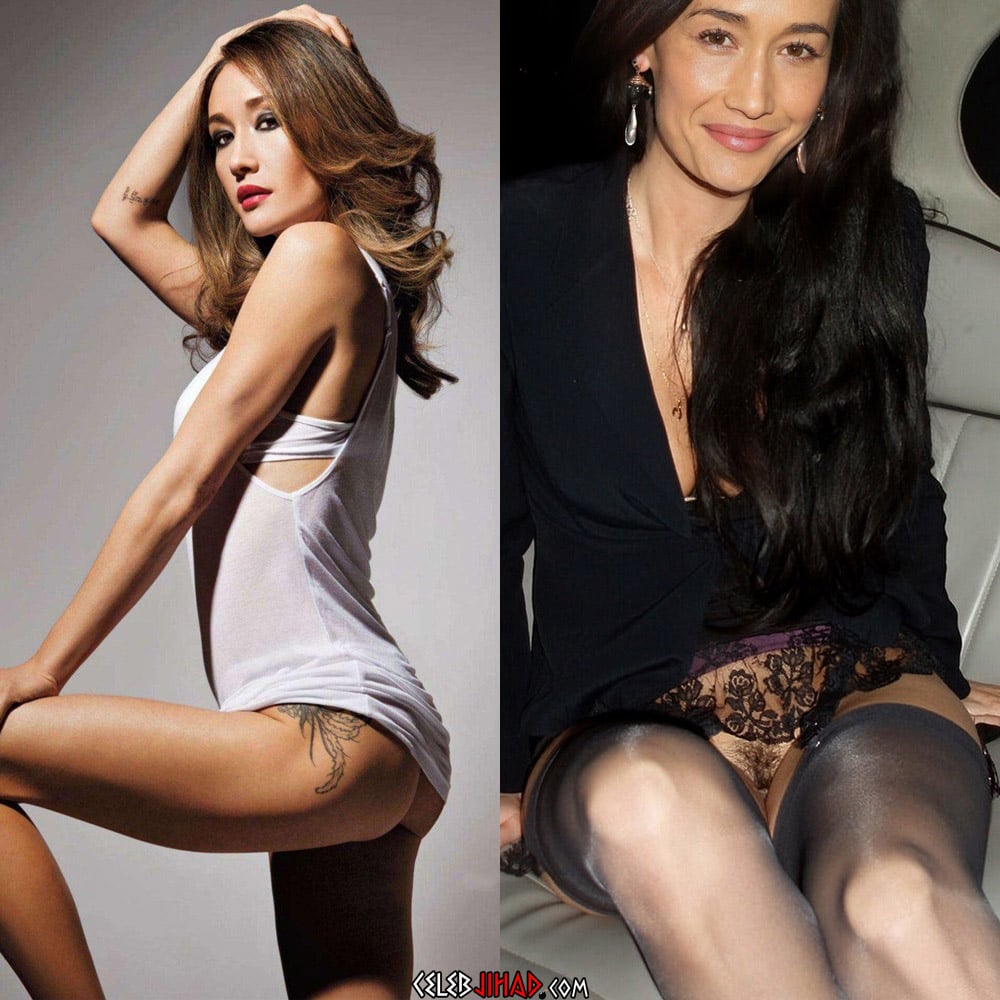 Maggie Q sexy.