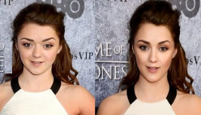 Maisie Williams face