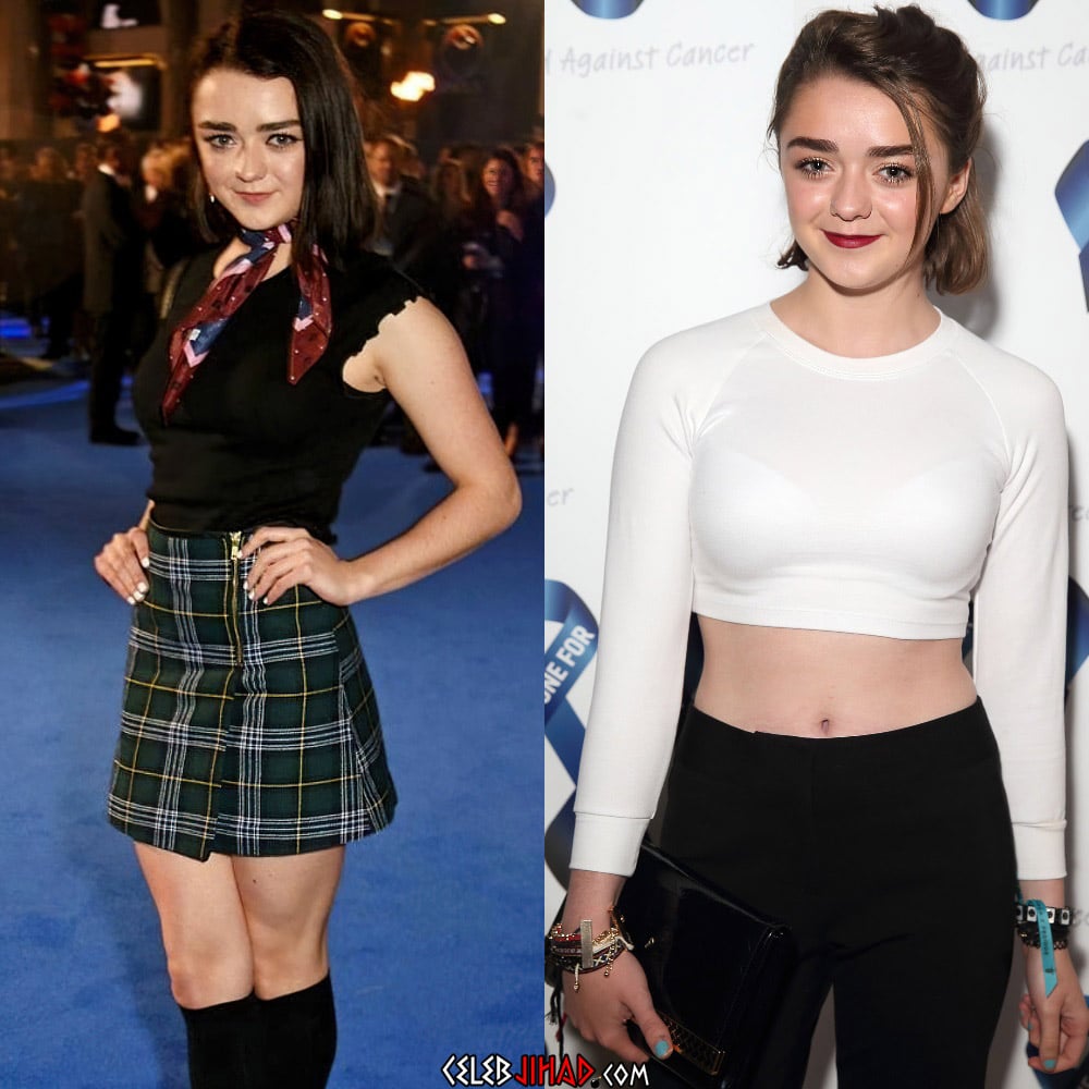 Maisie Williams sexy.