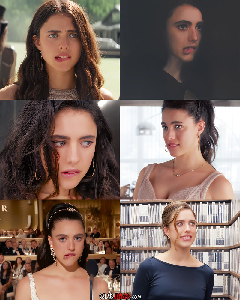 Margaret Qualley lip bite