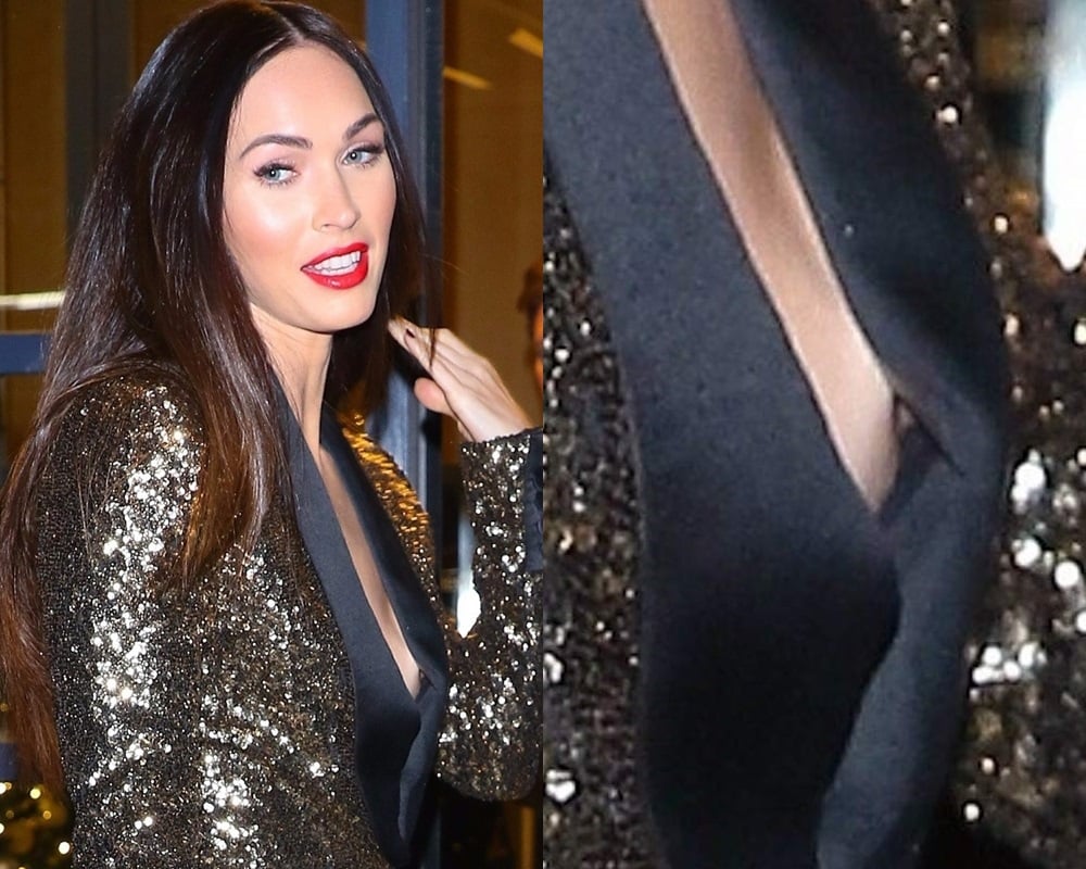 Megan Fox nip slip