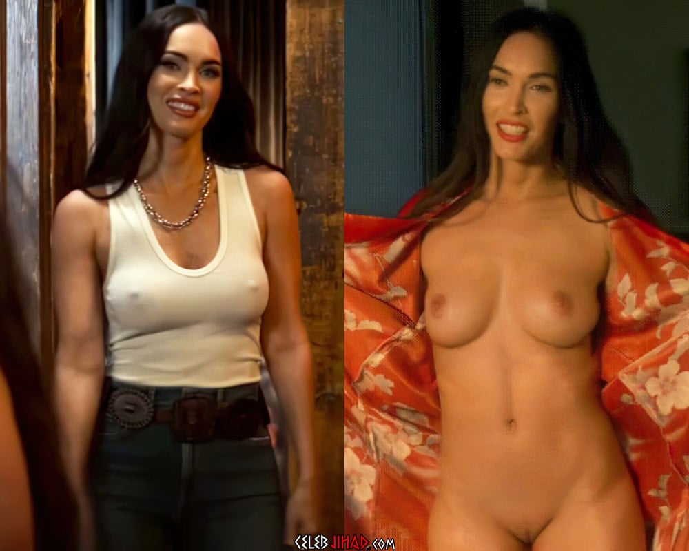 Megan Fox Full Frontal Nude Outtake From “Expend4bles” Released