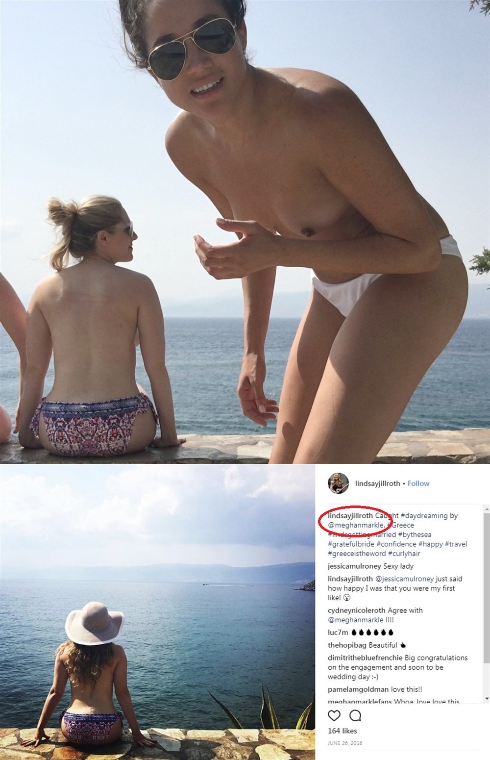 Shailene Woodley Caught Sunbathing Topless On A Nude Beach