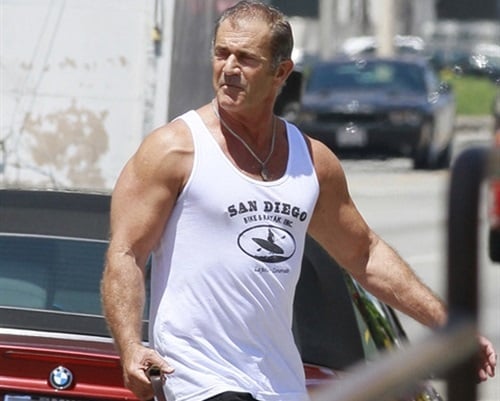 Mel Gibson workout