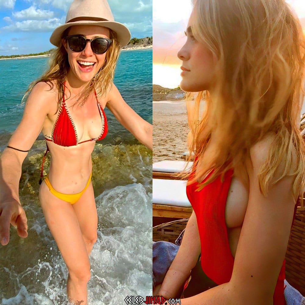 Melissa Roxburgh bikini