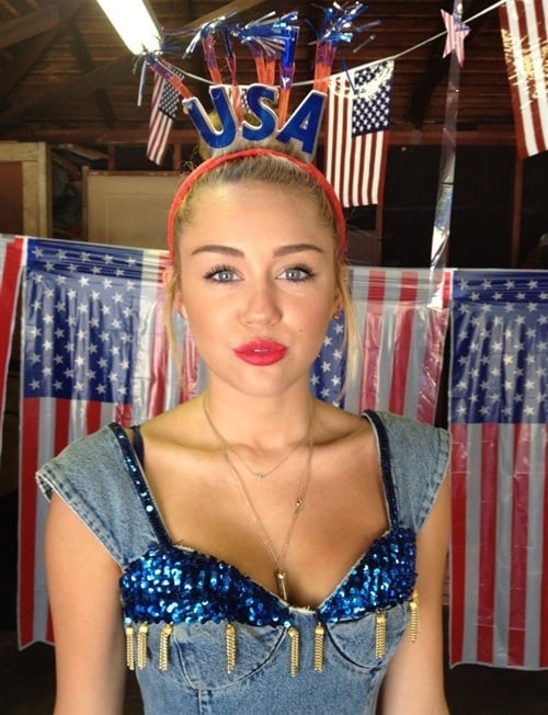 Miley Cyrus Mocks America On The 4th Of July