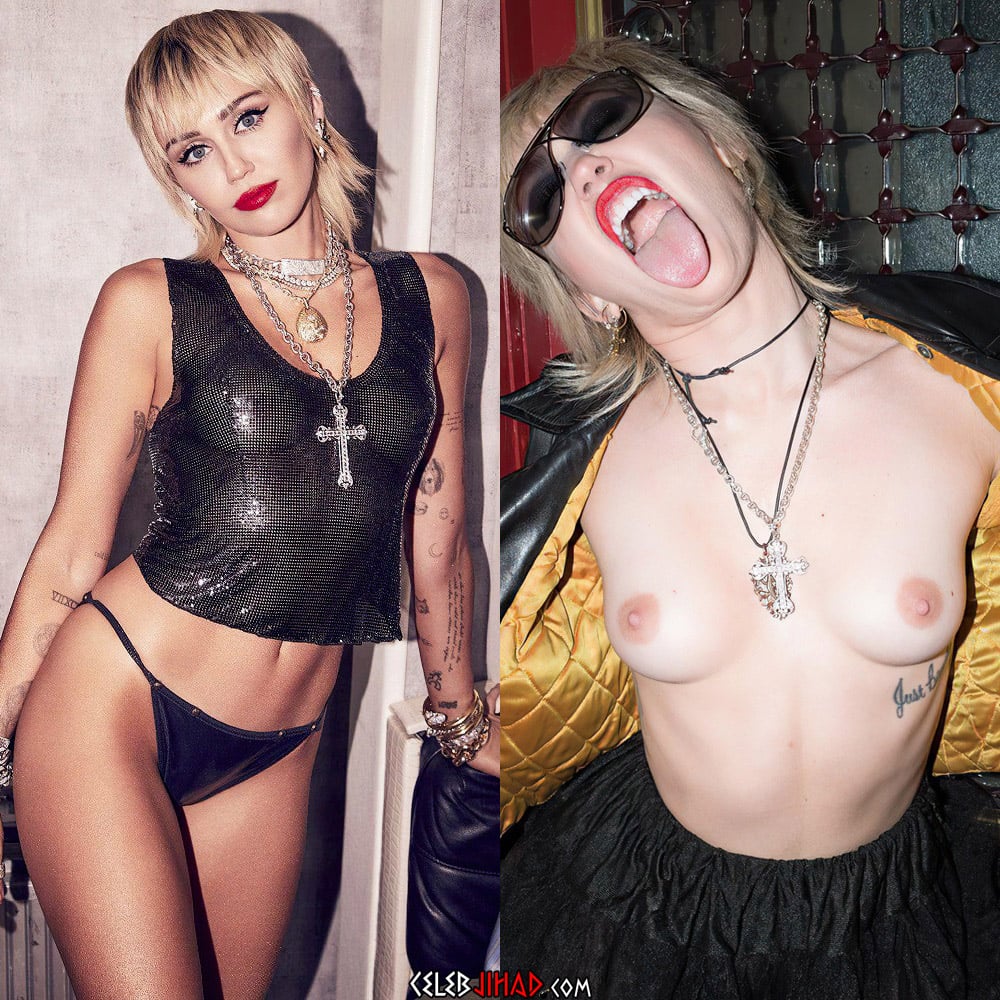 Miley Cyrus Naken