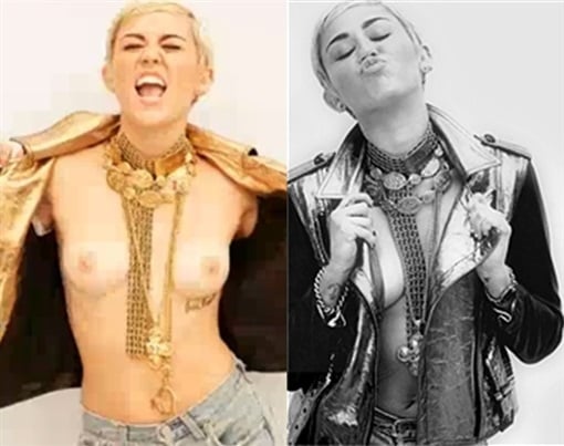Miley Cyrus Topless Picture Is Real