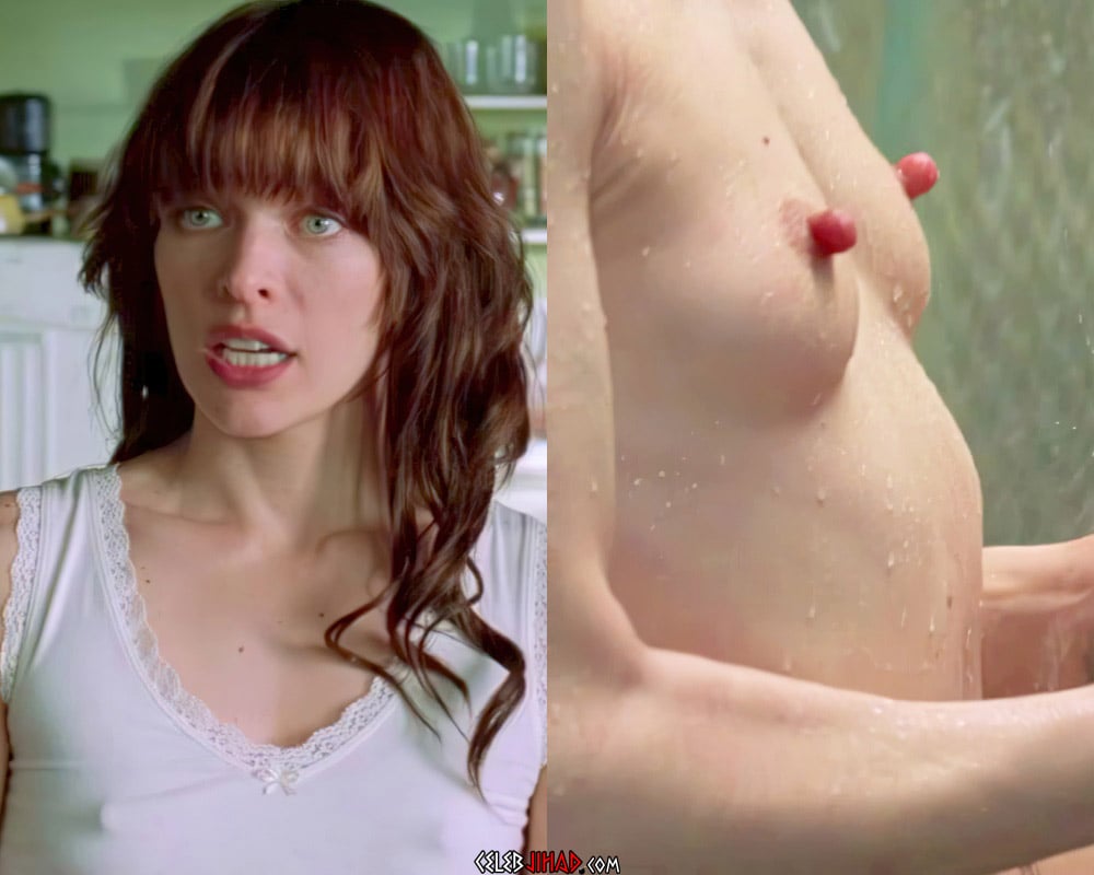 Milla Jovovich Full Frontal Nude Scenes From 45 Enhanced