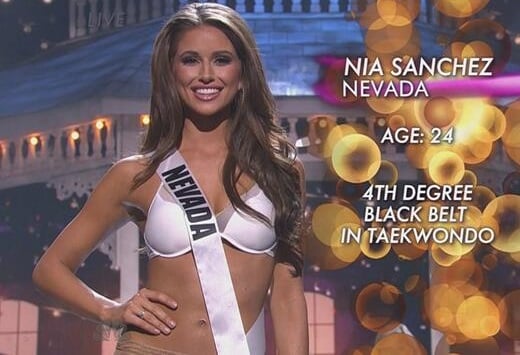 Miss USA Nia Sanchez Claims She Can Not Be Raped