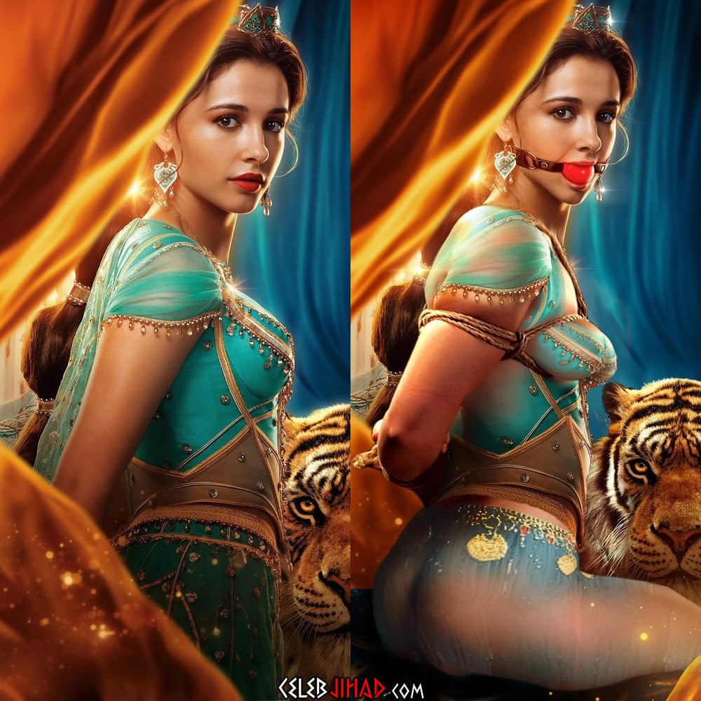 Naomi Scott Nude Outtakes From “Aladdin”