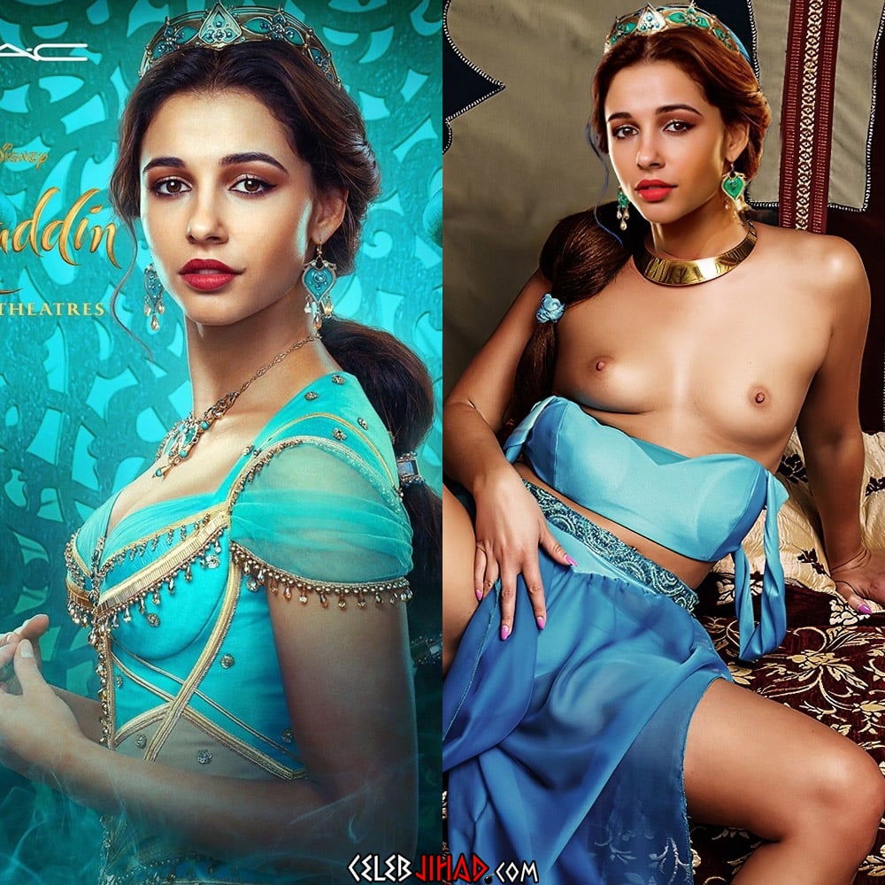 Naomi Scott Nude Outtakes From “Aladdin”