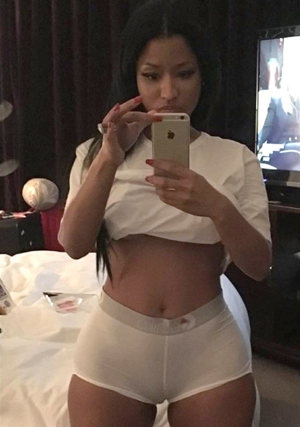 Nicki Minaj Offends With Camel Toe Selfie